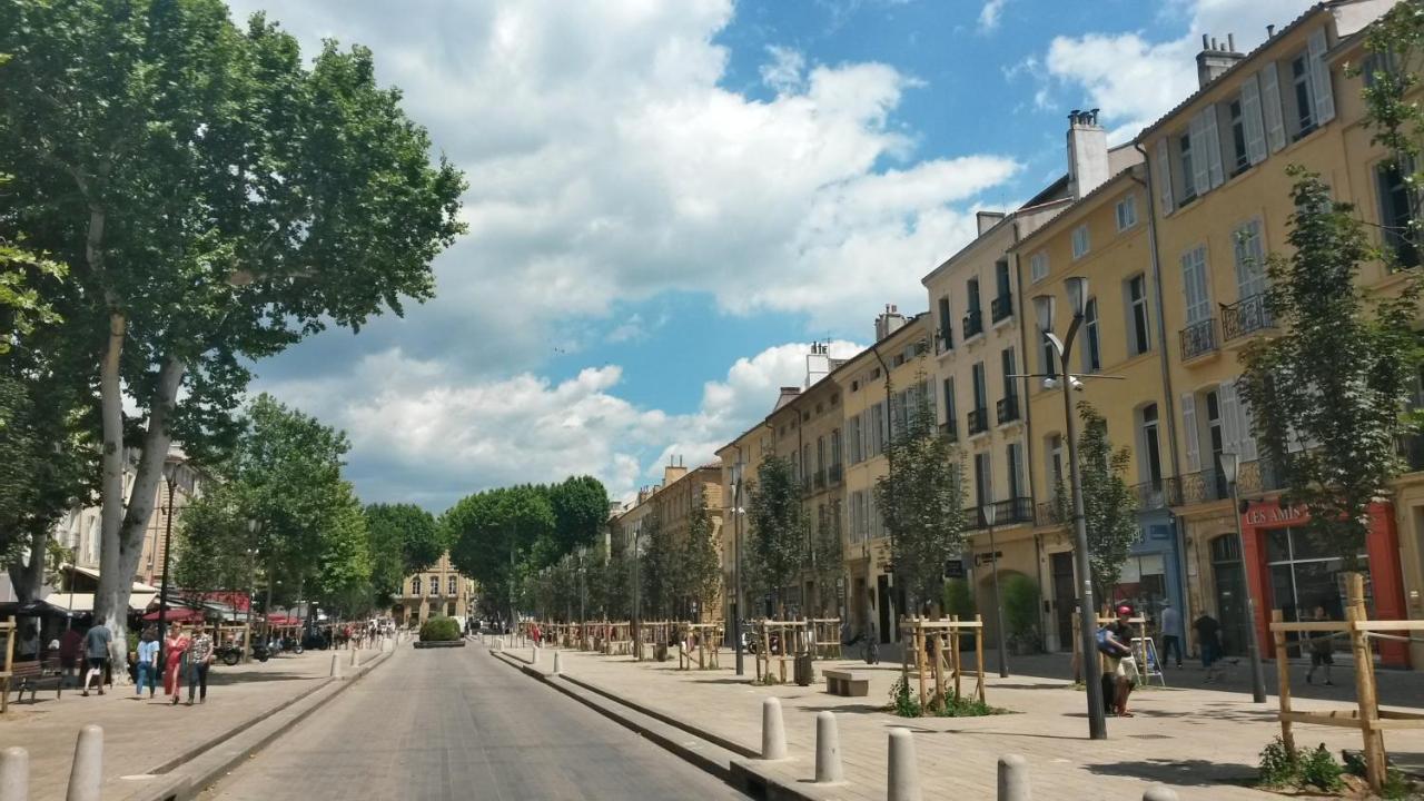 Centre D'Aix - Charmant Appartement 1 Chambre Pythagore Avec Parking Aix-en-Provence Ngoại thất bức ảnh